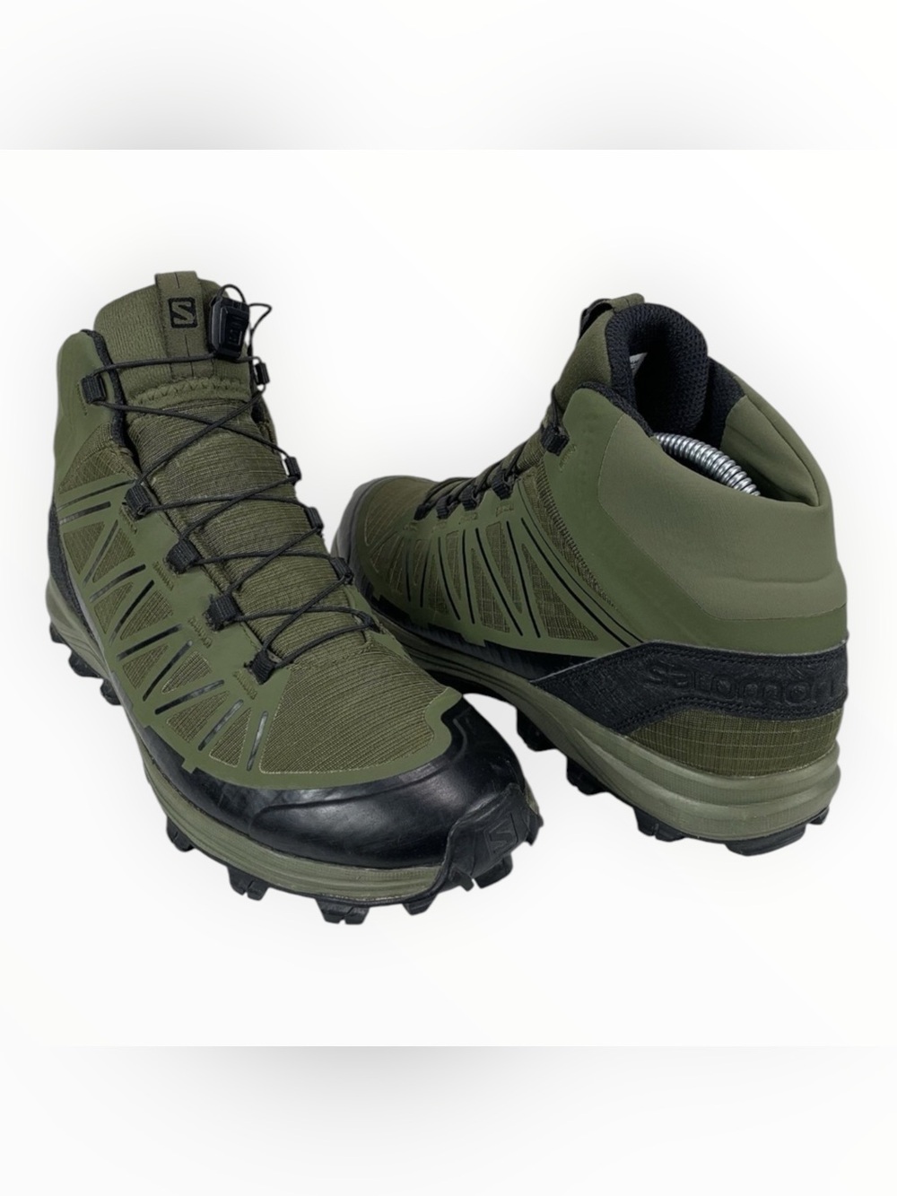 Salomon Speed Assault Tactical Boots Men’s 7 Olive Green Military 407424